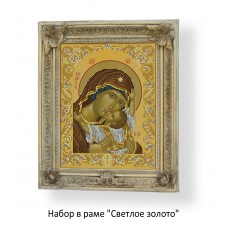 Набор в раме с бисером - икона Кардиотисса (Сердечная)